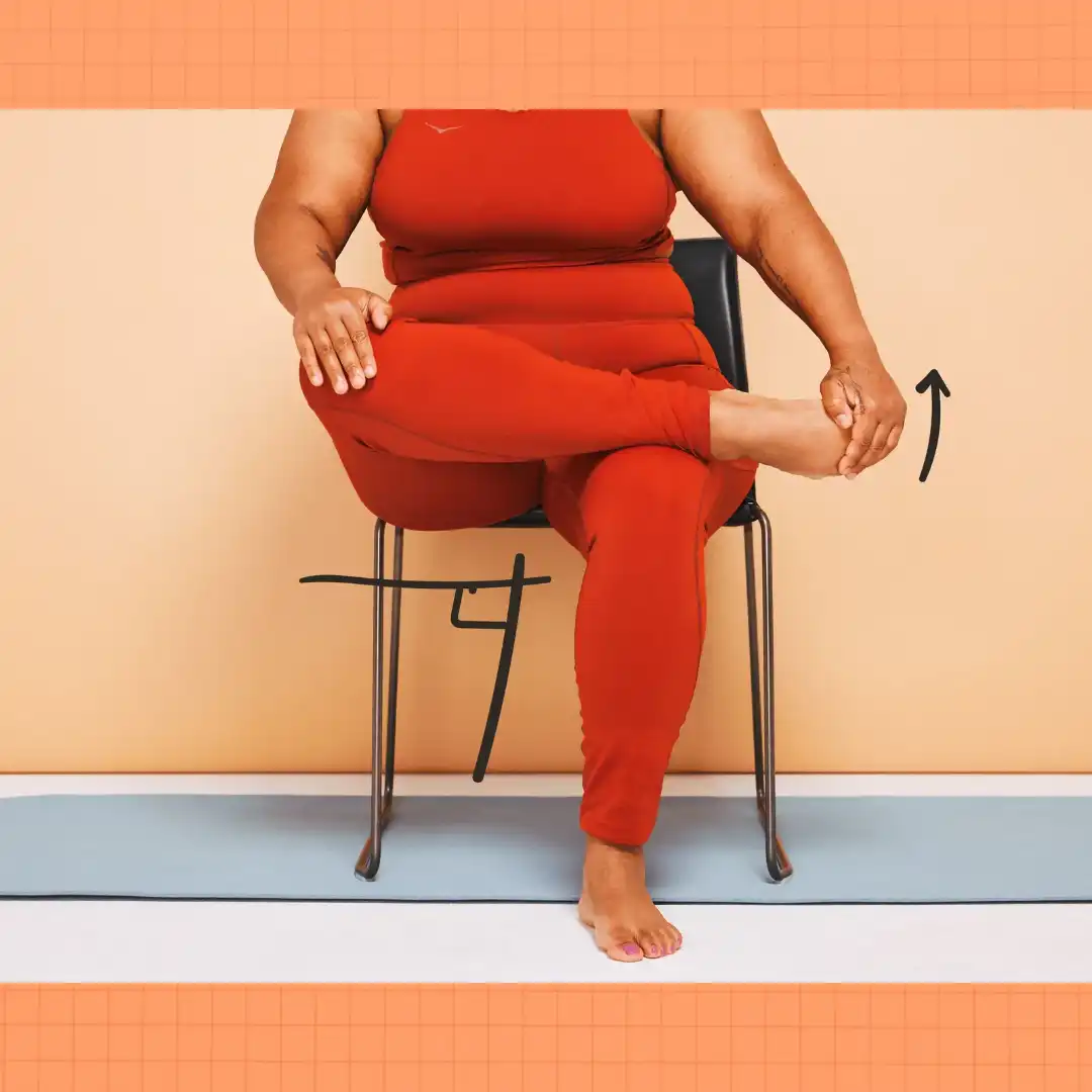 This Seated Leg Stretch Makes Tight, Achy Shins Feel So, So Good