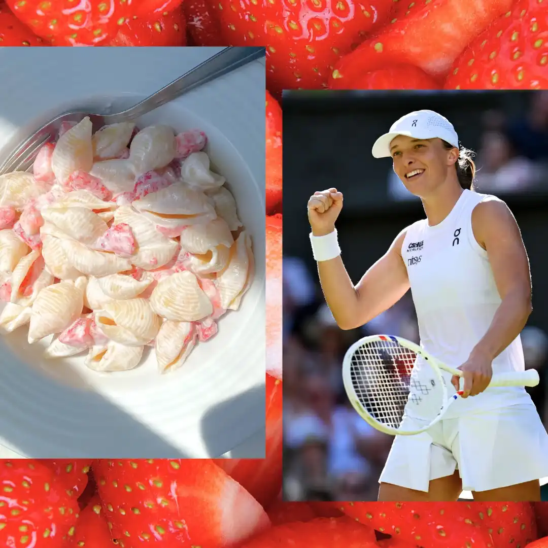 Tennis Star Iga Swiatek Swears By Pasta With Strawberries—Here’s What a Dietitian Thinks